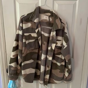Camo Fleece Jacket